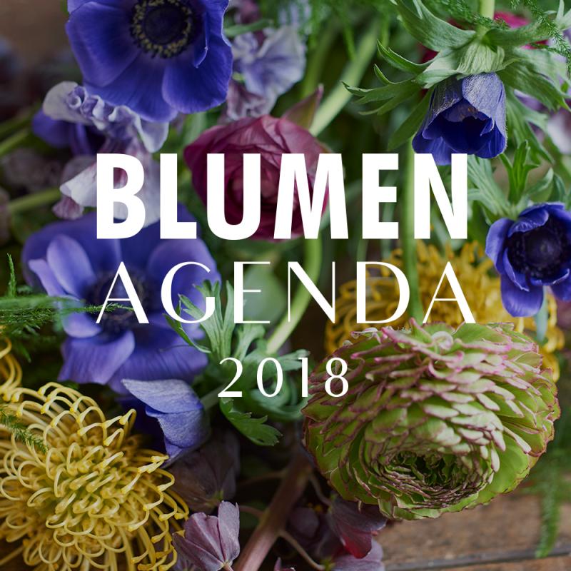 Blumenagenda 2018 bekannt