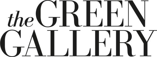 logo The Green Gallery wit