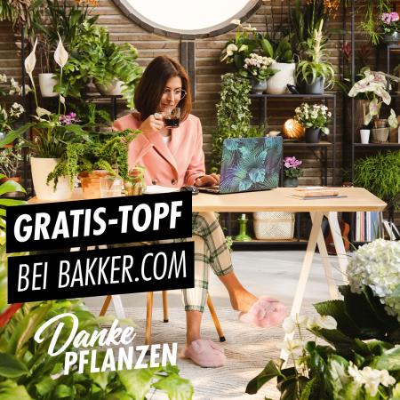 „Danke Pflanzen“-Verkaufsförderung bei Bakker.com